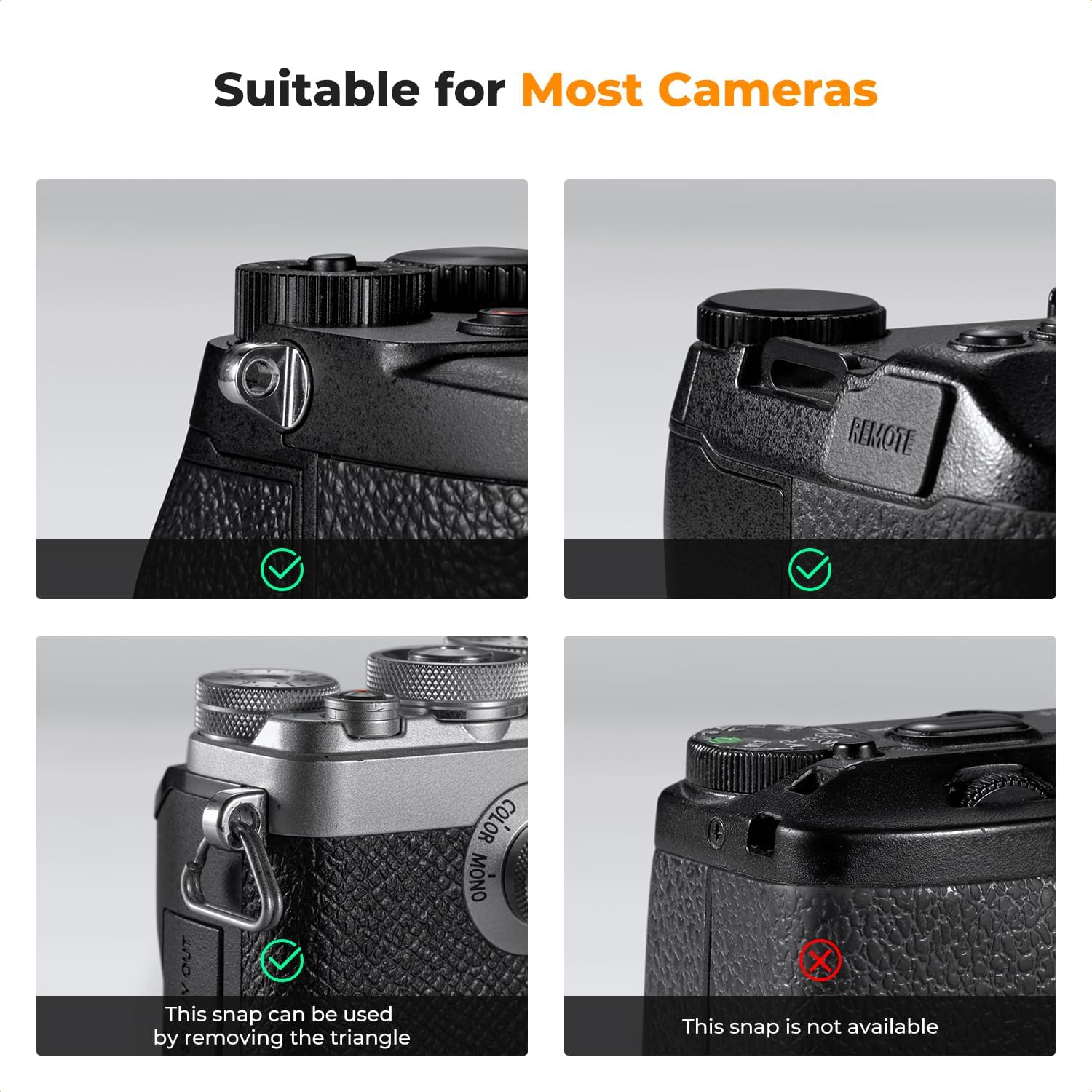 Thumbnail 2 de K&F CONCEPT Kameragurt 100 cm 📷