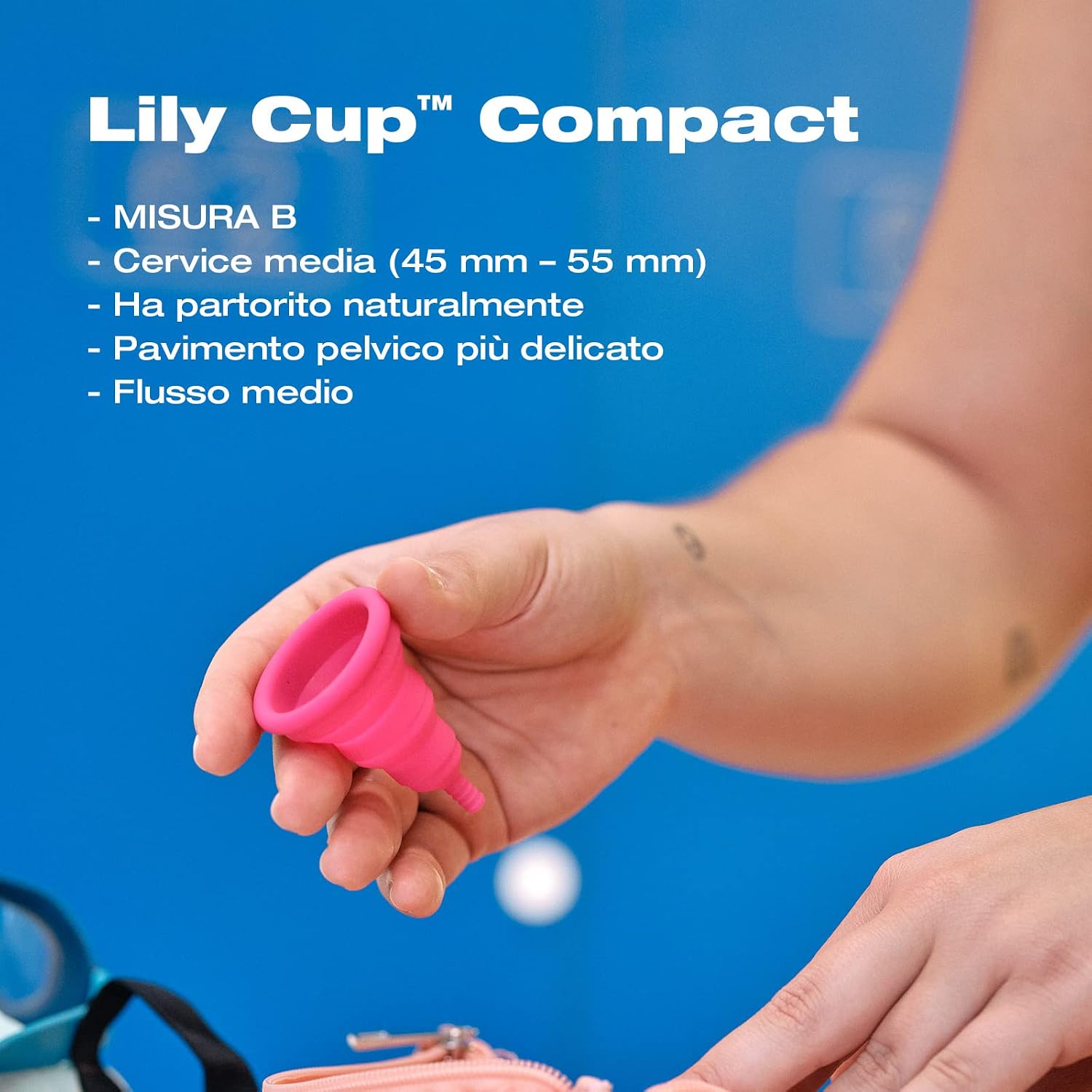 Thumbnail 3 de INTIMINA Lily Cup Compact misura B 🩸
