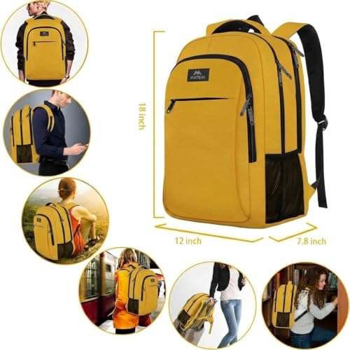 Detalle de MATEIN 15.6 Inch Travel Laptop Backpack – Lightweight, Anti‑Theft & Trolley Friendly