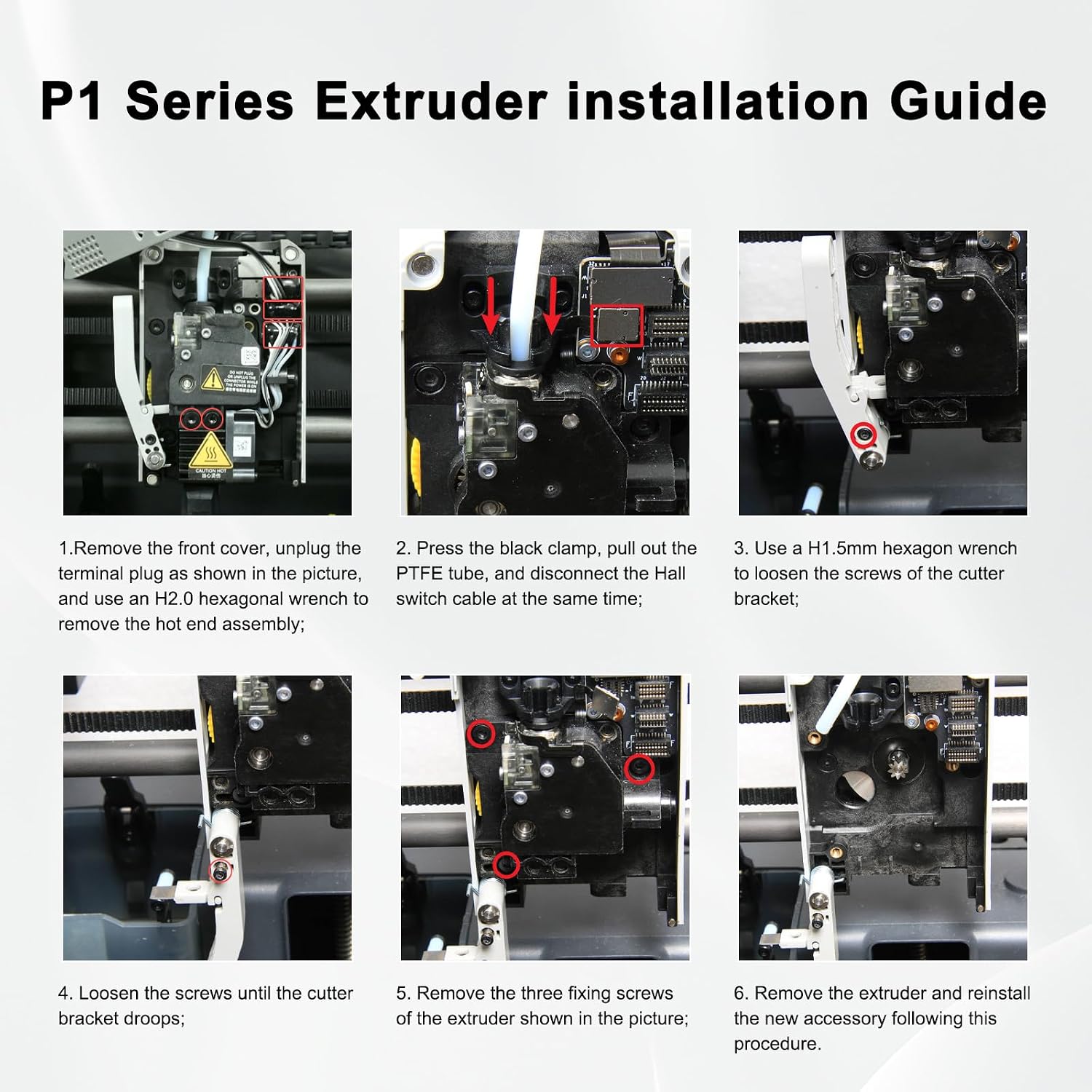 Thumbnail 2 de Xirbbo ステンレス製ダブルギア押出機キット 3Dプリンター用 P1P・P1S対応