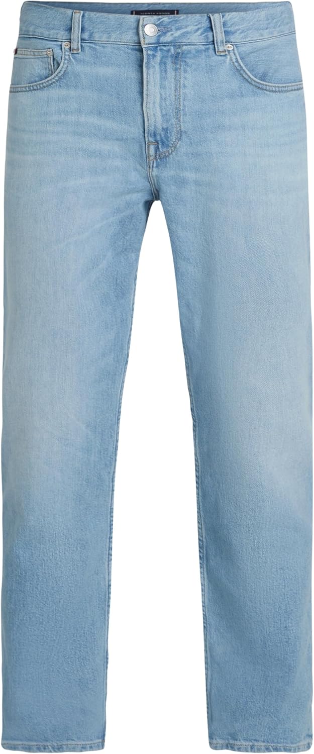 Thumbnail 3 de Tommy Hilfiger Men’s Denton Heron Blue Straight Leg Jeans