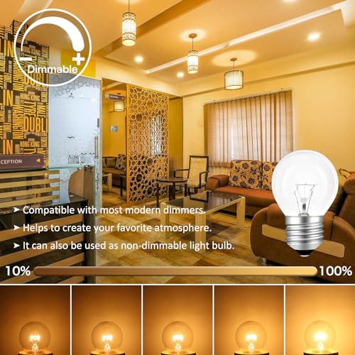 Thumbnail 3 de SCNNC Backofenlampe E27 300 Grad Hitzeresistent G45 Dimmbar (230V)