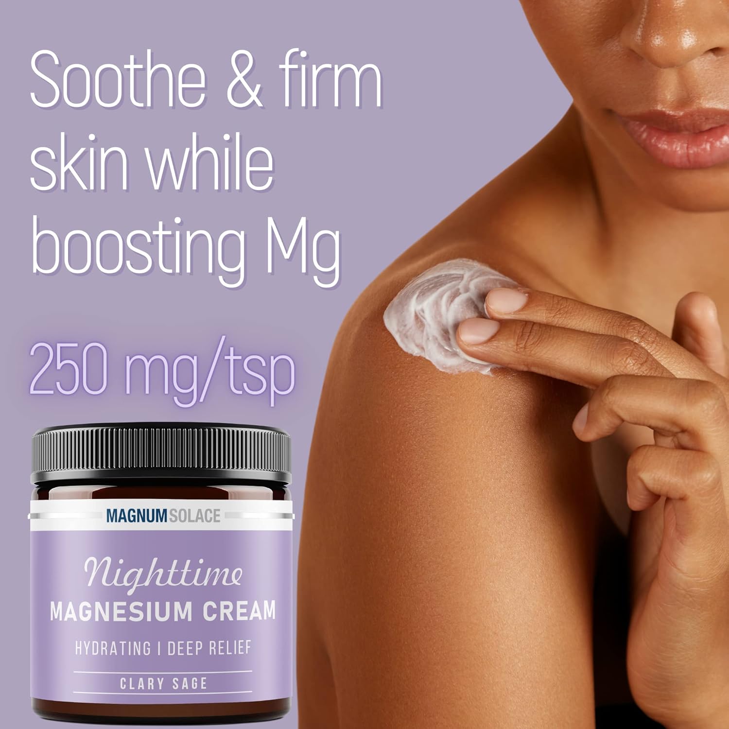 Detalle 2 de Magnum Solace Magnesium Lotion 8 oz topical cream