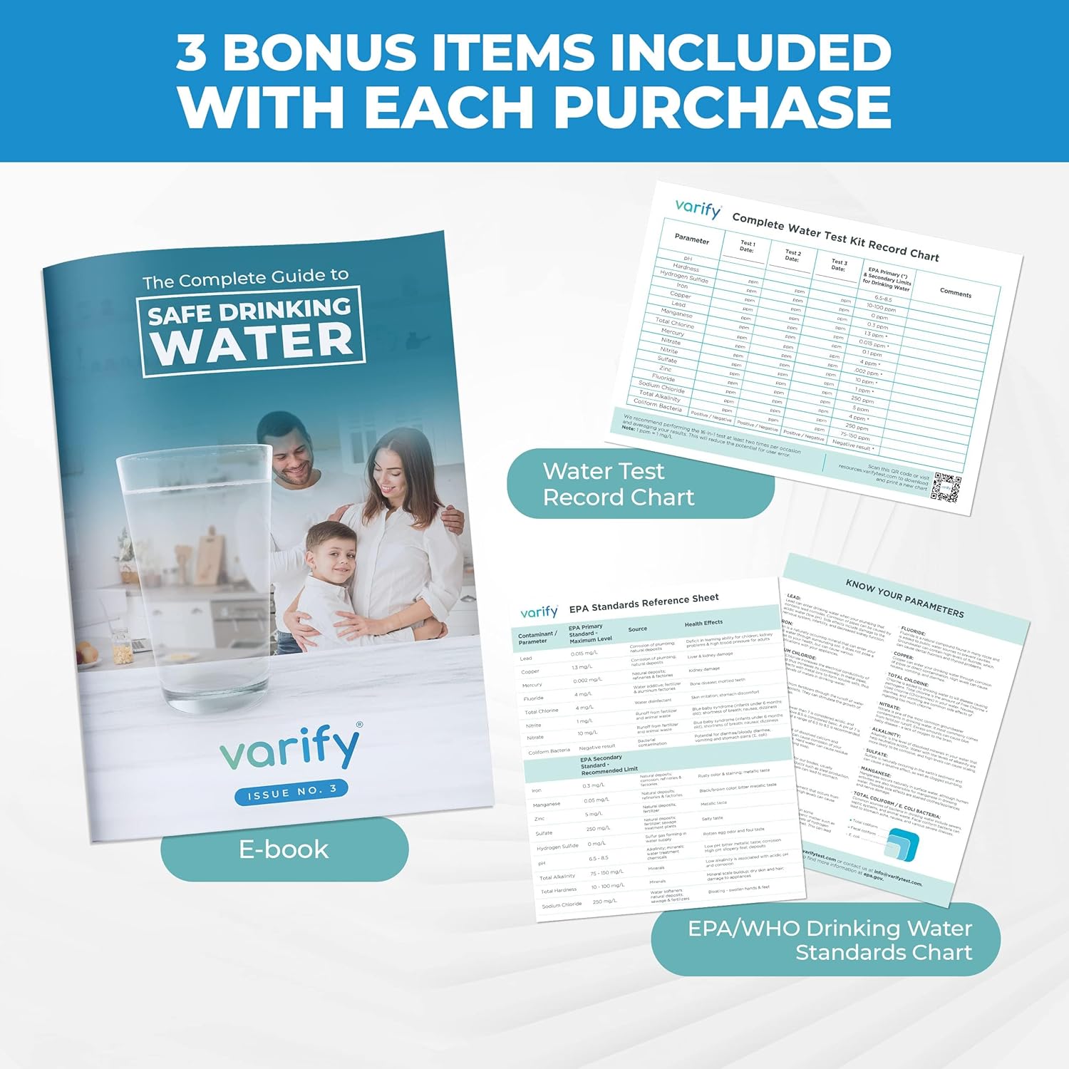 Thumbnail 5 de Varify Premium Water Test Kit 17-in-1