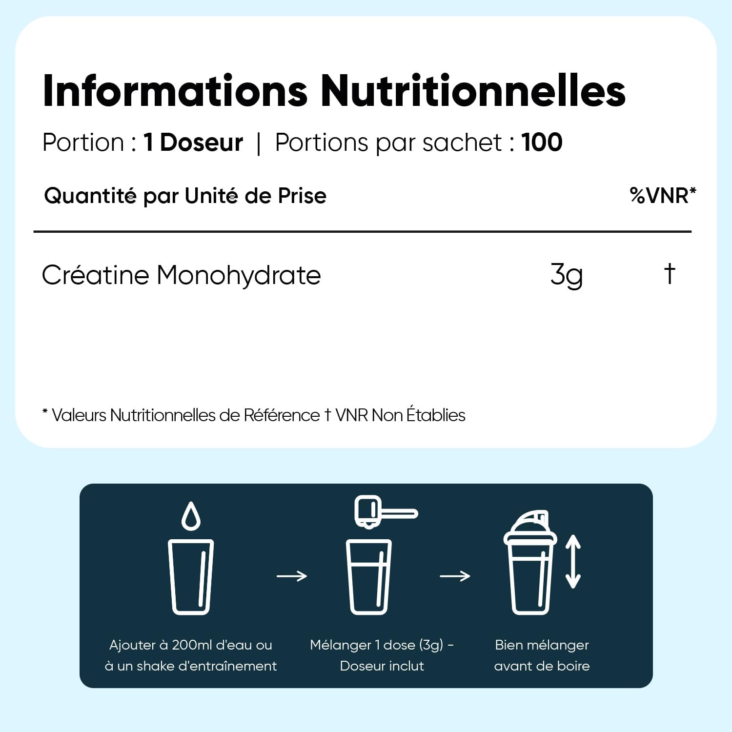 Detalle de WeightWorld Creatine Monohydrate Poudre Pure micronisée sans goût – 300 g, vegan (100 portions)