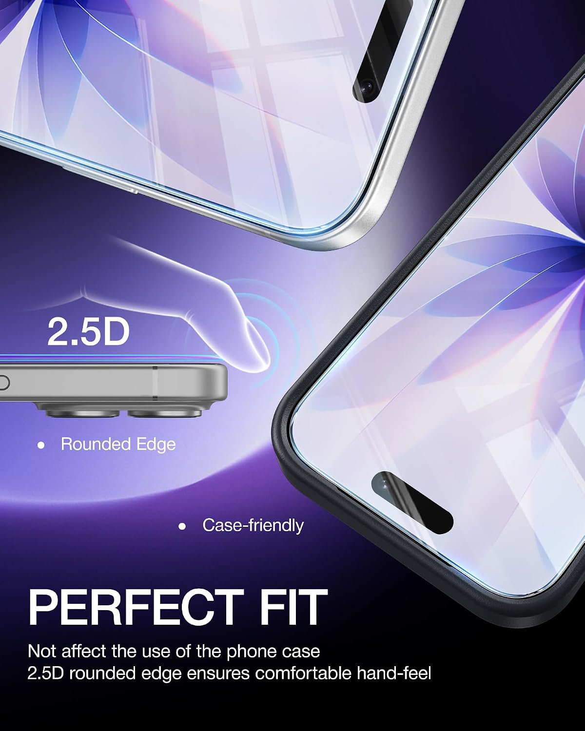 Detalle 2 de NIMASO iPhone 17 screen protector 6.3-inch