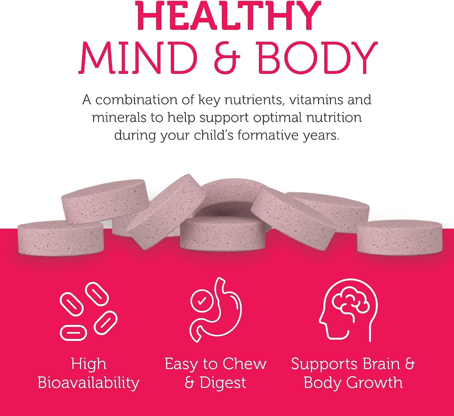 Detalle de Zahler Children's Multivitamin 90 Chewable Tablets