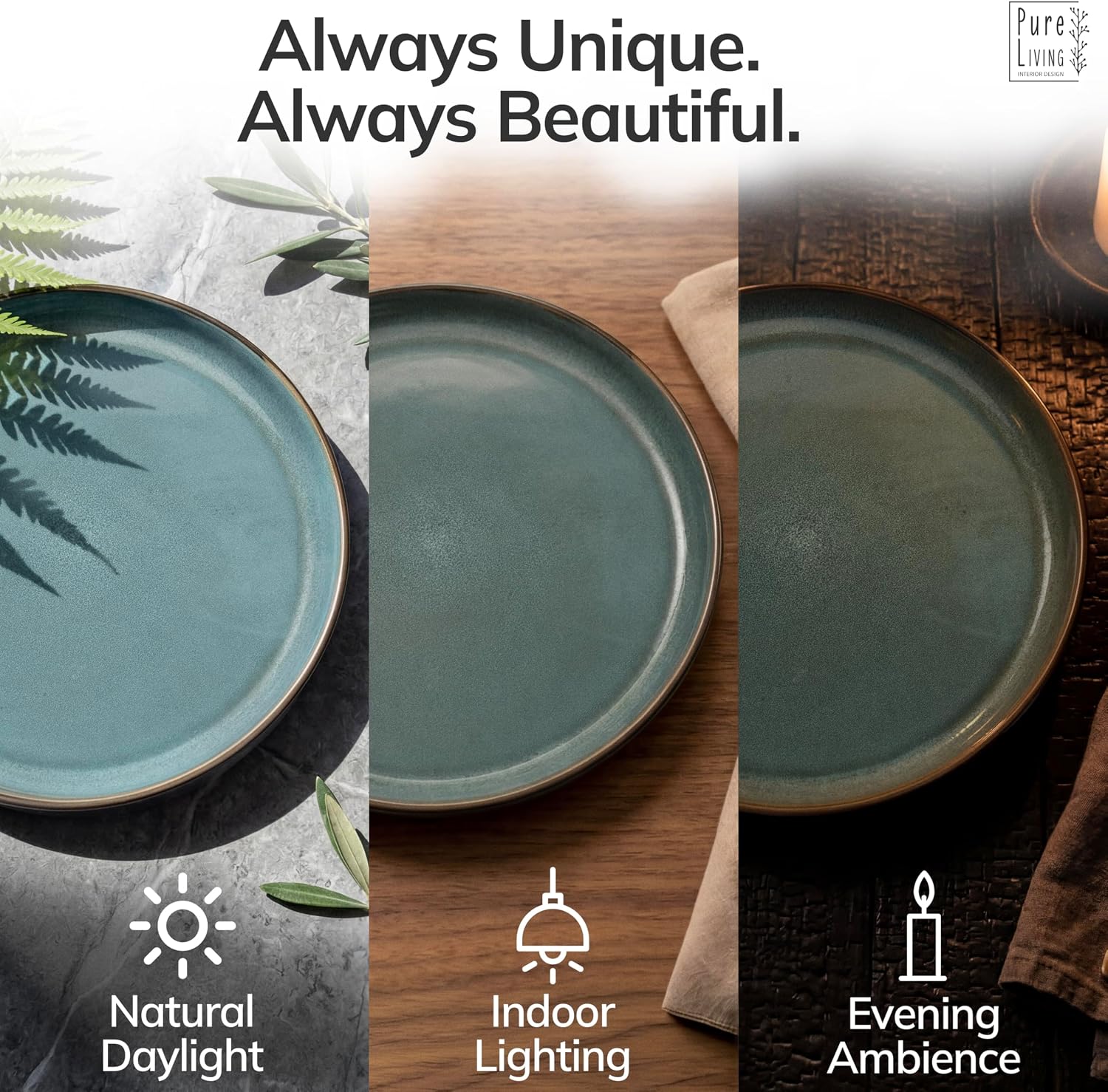 Thumbnail 6 de Modern Stoneware 16-Piece Dinnerware Set 🍽