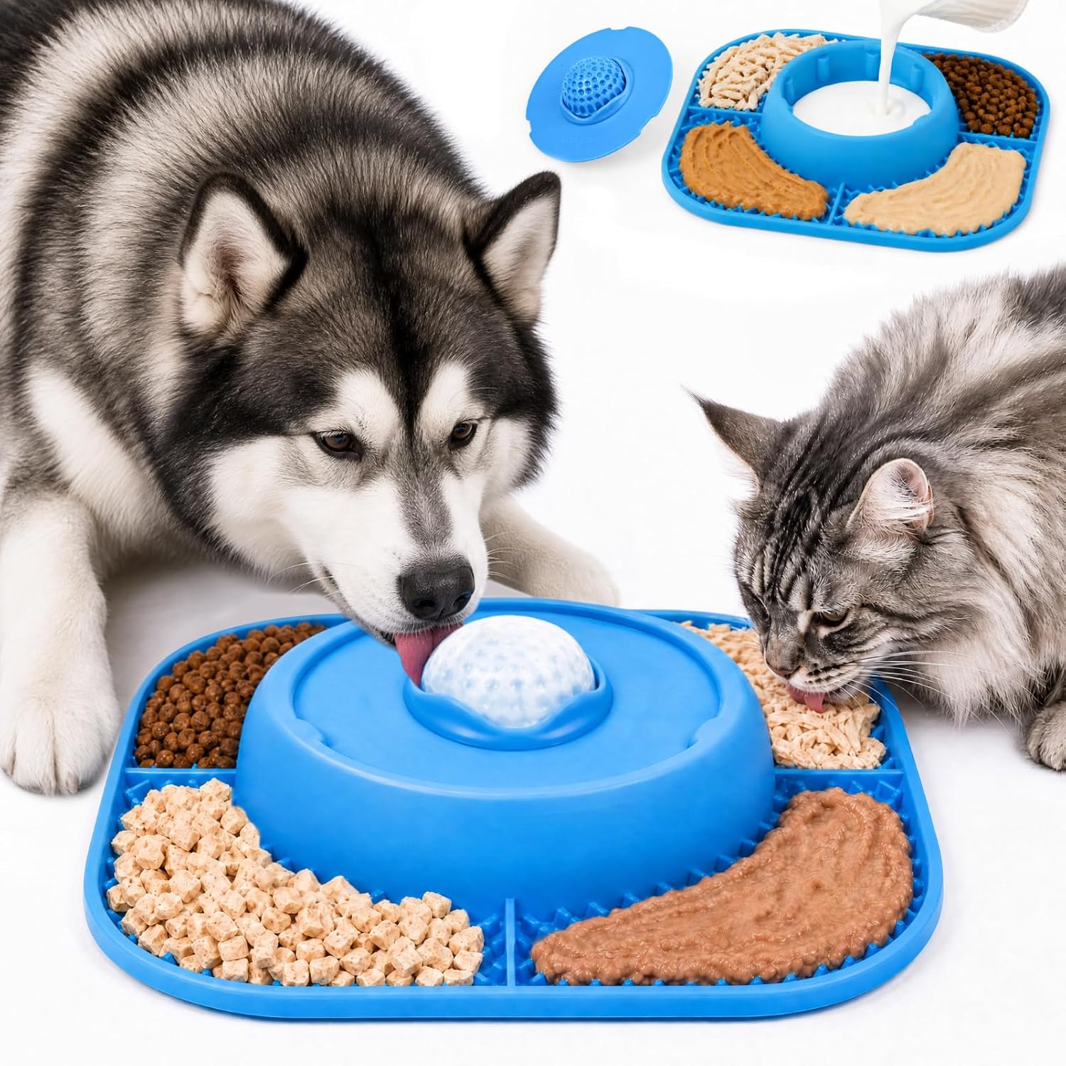 Detalle de Huttoi Slow Feeder Dog Bowl Large