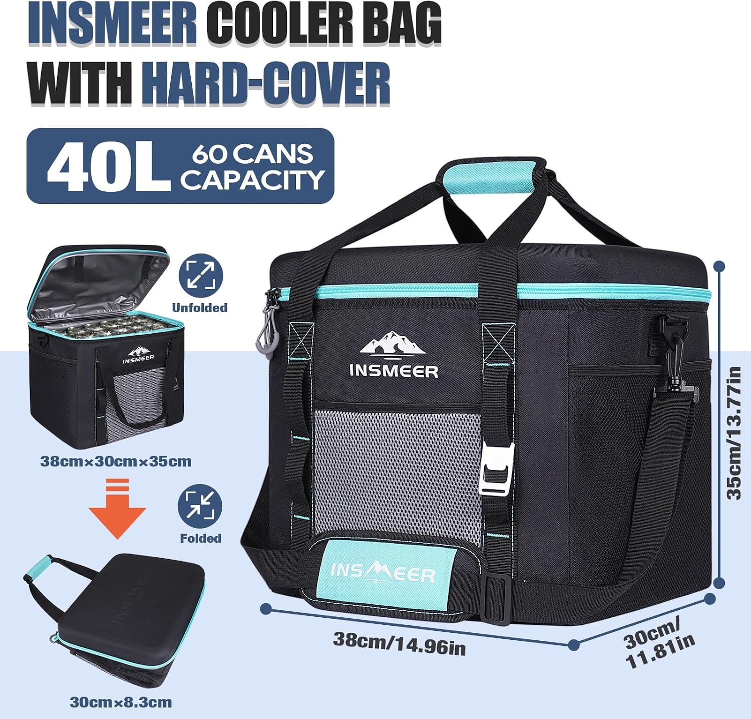 Detalle 2 de INSMEER Grand sac isotherme 40 L