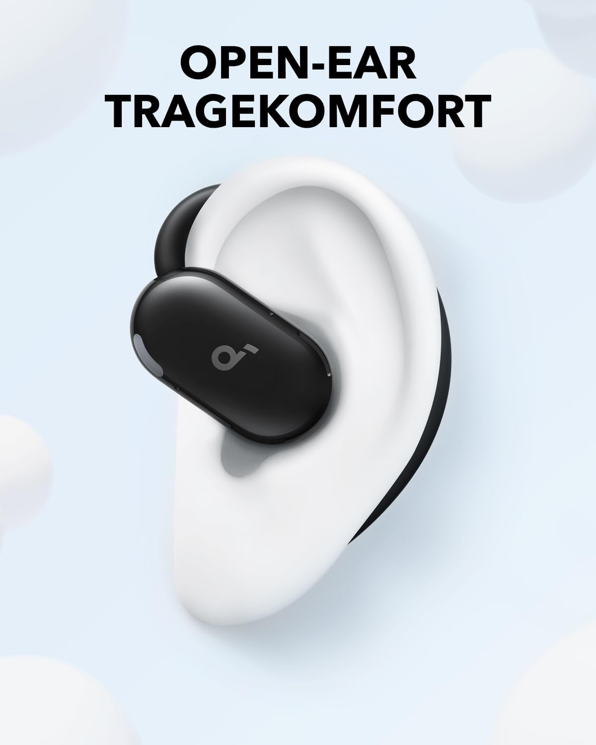 Detalle 2 de Anker Soundcore V20i Open‑Ear Kopfhörer 36h Spielzeit