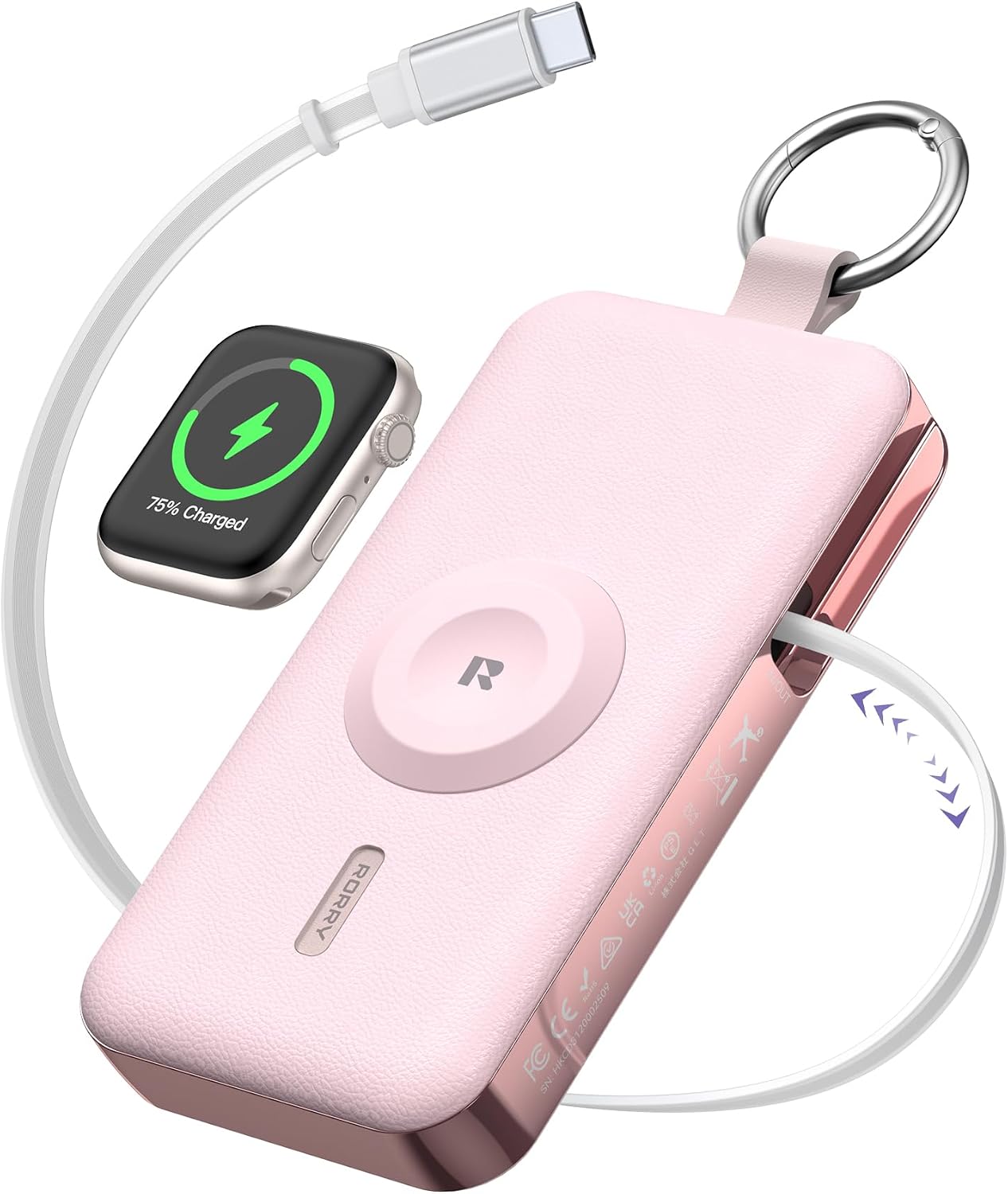 Detalle de RORRY Portable Charger, 12,000mAh