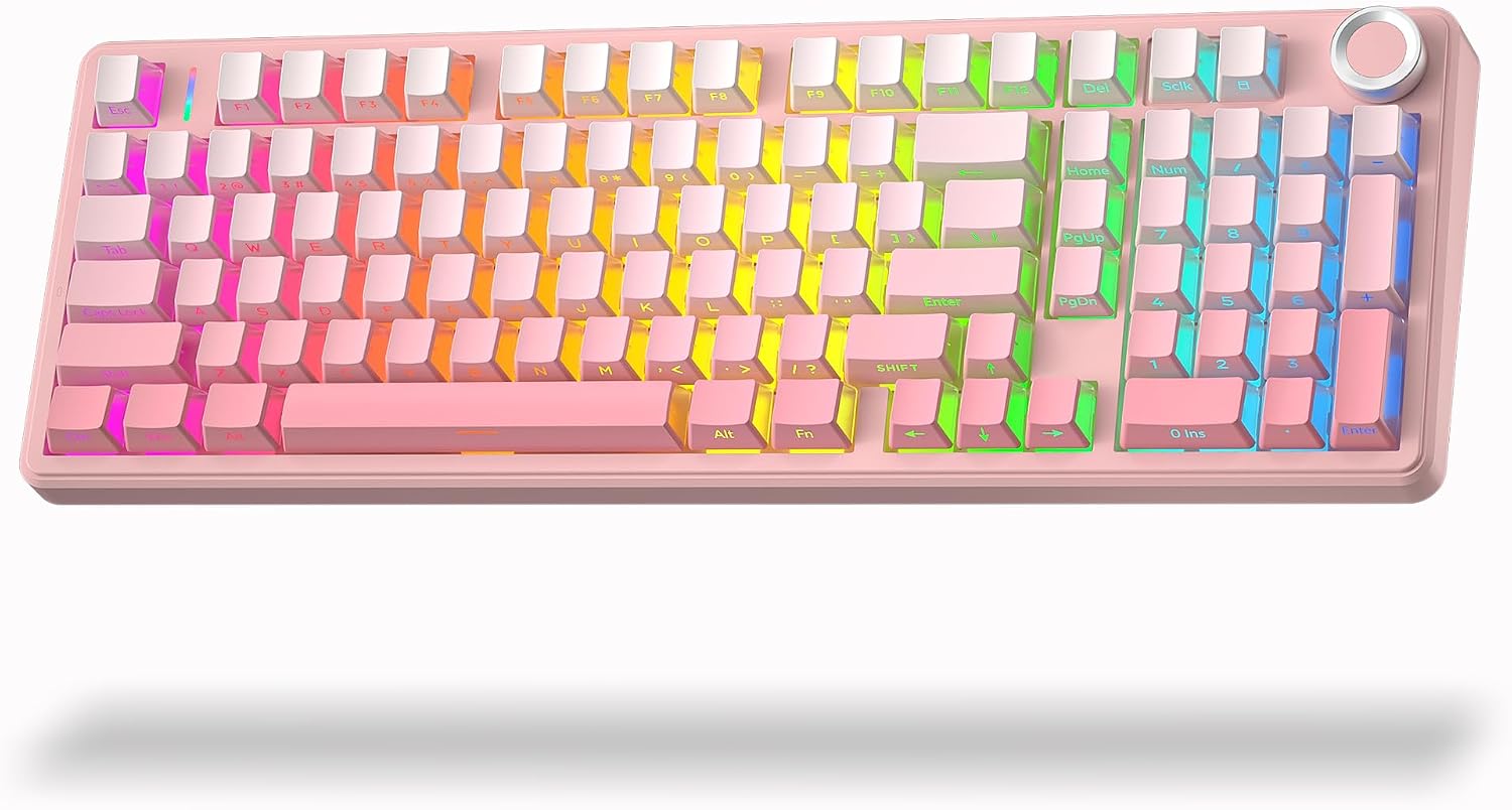 Detalle de AULA Wireless Mechanical Keyboard F99 Pro
