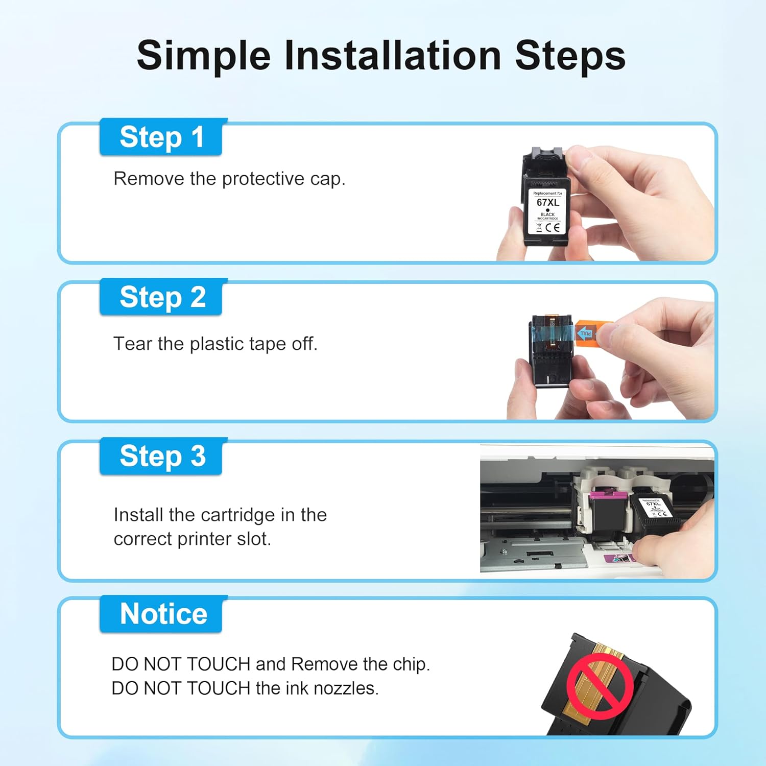 Thumbnail 6 de 67XL Ink Cartridges Combo Pack 705 pages 🖨️