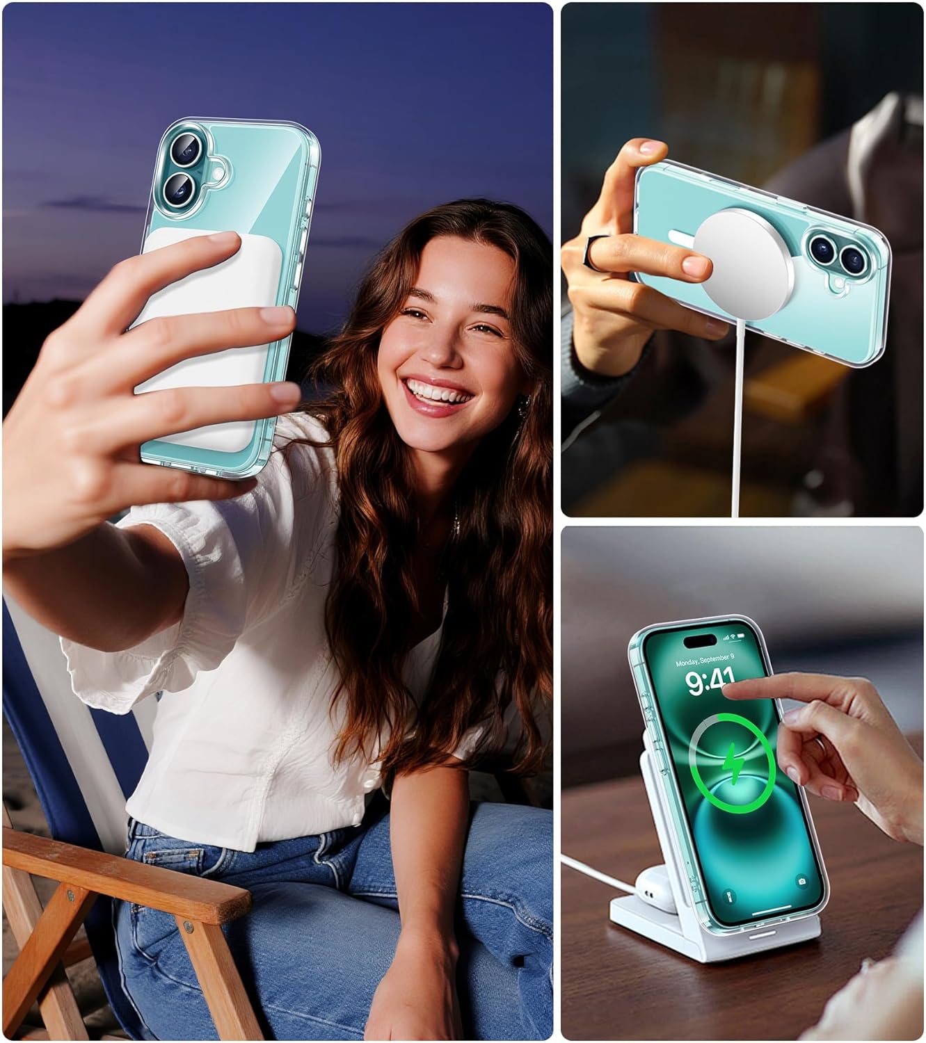 Thumbnail 6 de ivencase Magnetic iPhone 16 case with MagSafe 6.1"