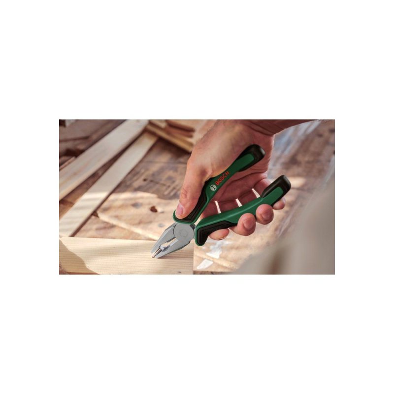 Detalle de Bosch 63 piezas Universal Hand Tool Set con maleta rígida: kit práctico para bricolaje y reparación en casa