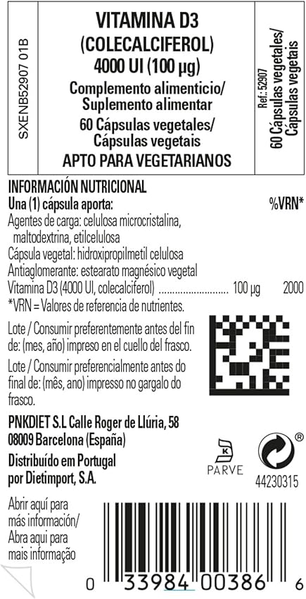 Thumbnail 4 de Solgar Vitamina D3 4000 UI 60 cápsulas 🍊