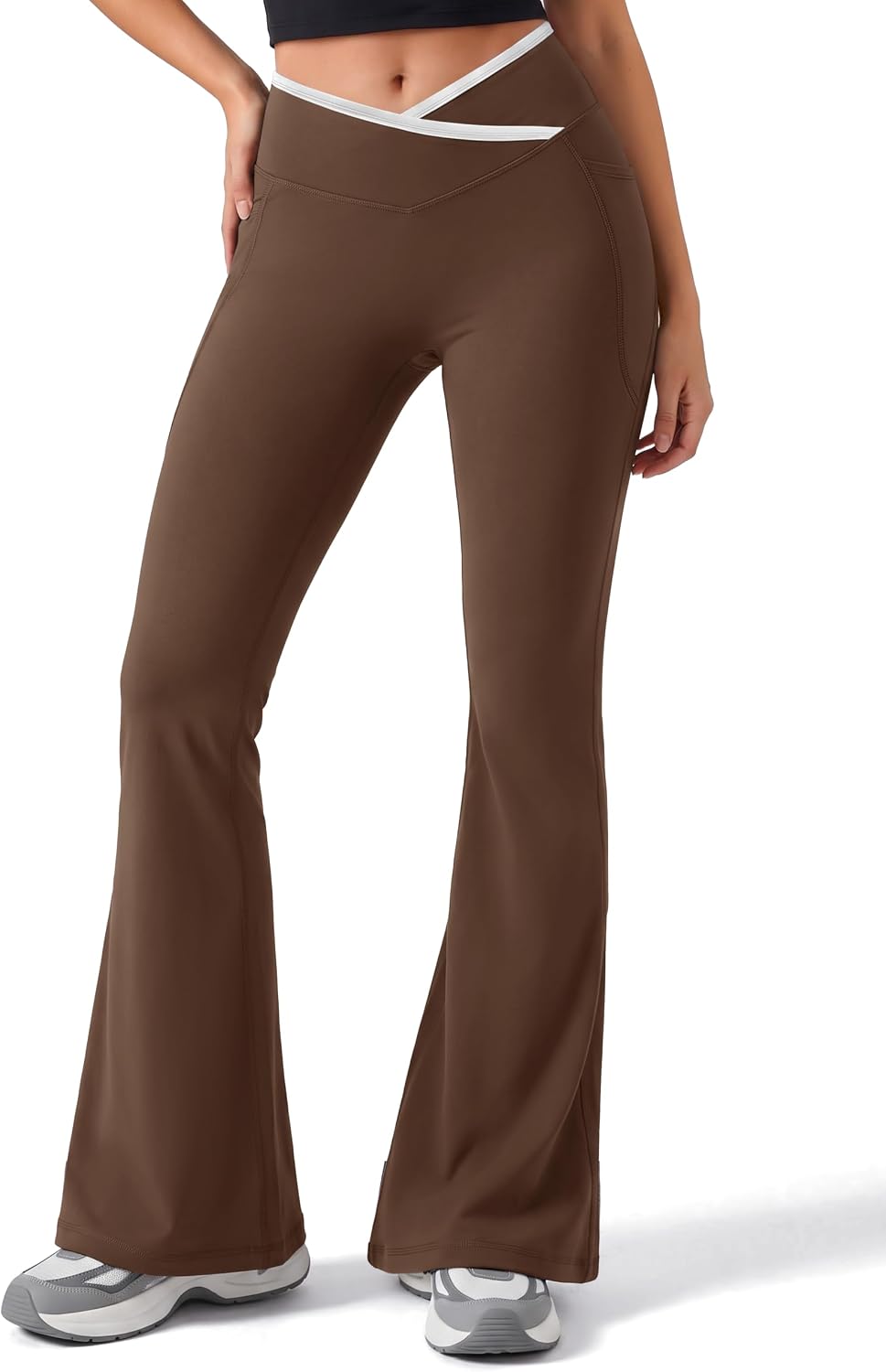 Detalle de Women's Flare Leggings with Pockets