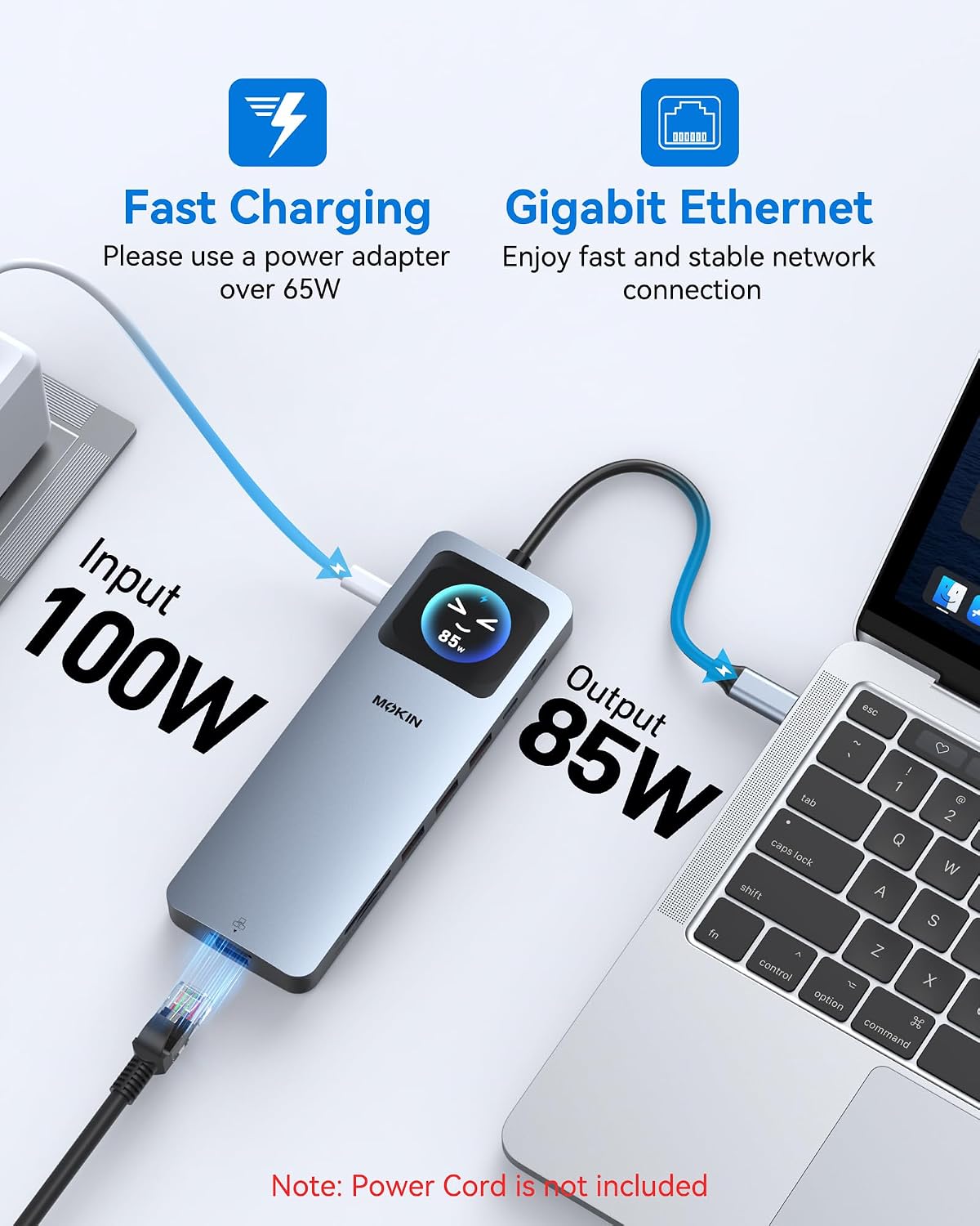 Detalle de MOKiN USB-C Docking Station 13-in-1