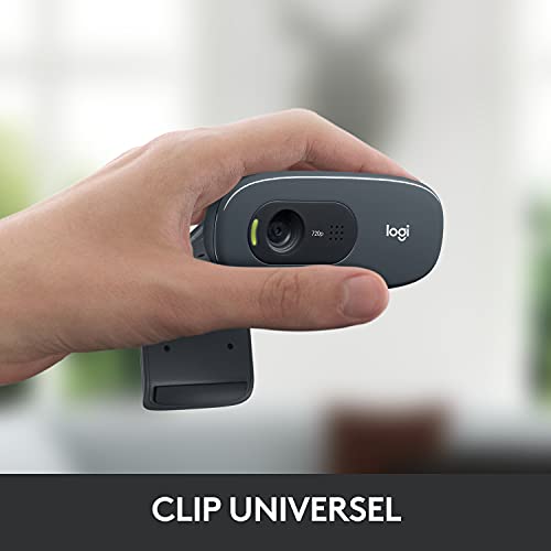 Thumbnail 5 de Logitech C270 Webcam HD 720p : simplicité fiable pour les appels et le streaming