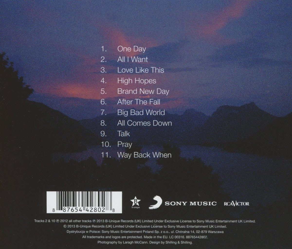 Detalle 2 de RCA Victor In A Perfect World CD by Kodaline, debut indie alternative album