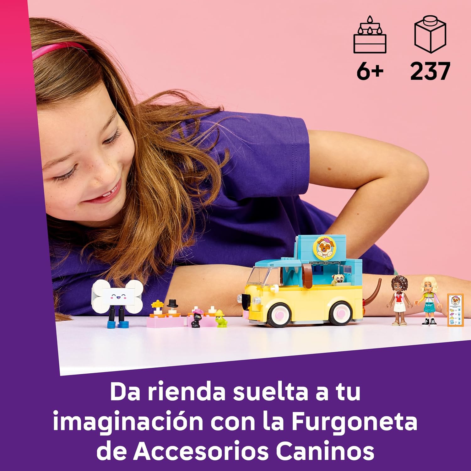 Detalle 2 de LEGO Friends Furgoneta de Accesorios Caninos 42678