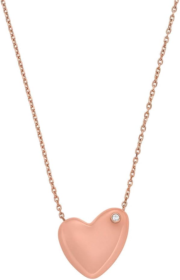 Detalle de Skagen Kariana Halskette für Frauen – Rostfreier Stahl, Roségold poliert, Karabinerverschluss