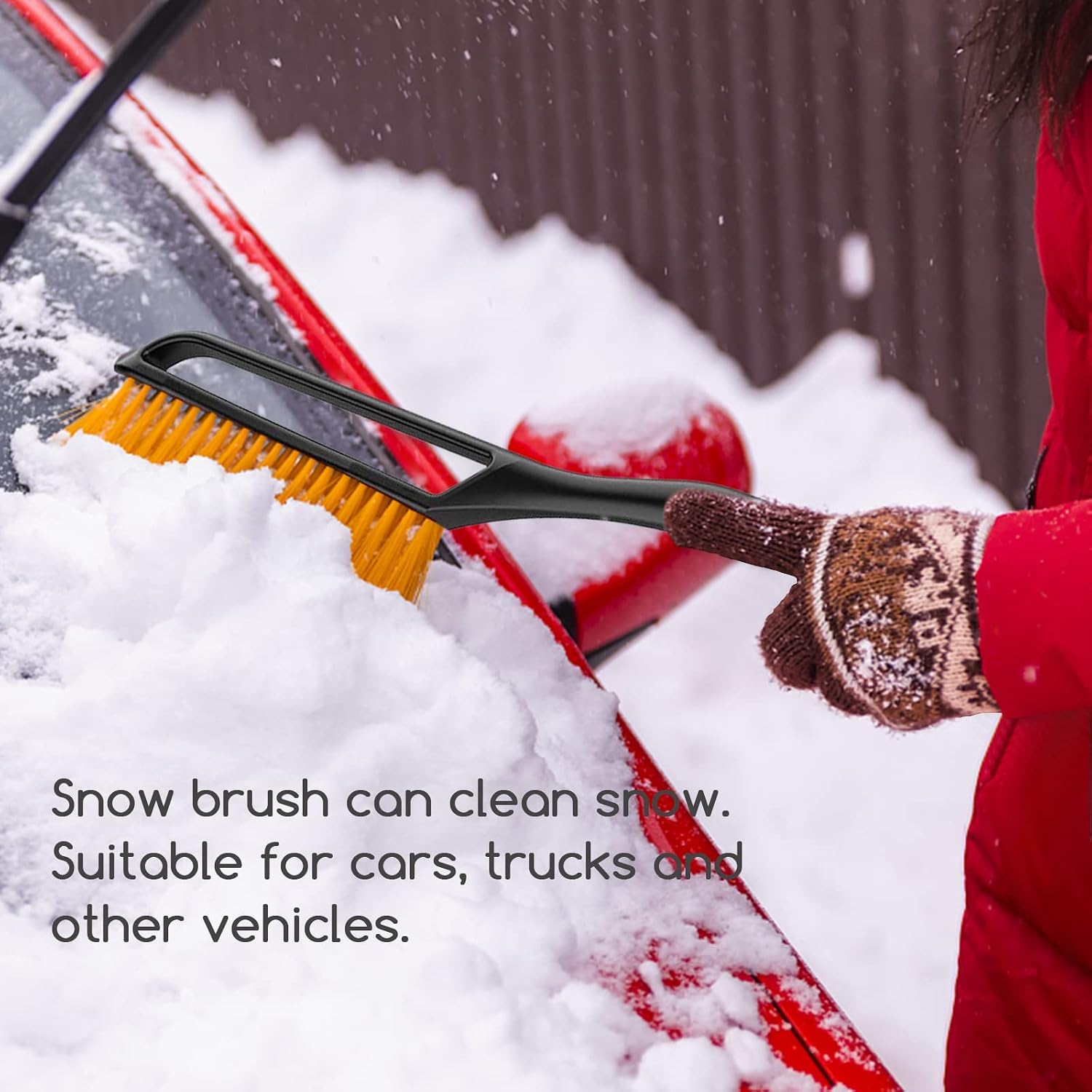 Thumbnail 5 de Jsdoin 27” Snow Brush with 2-in-1 Ice Scraper