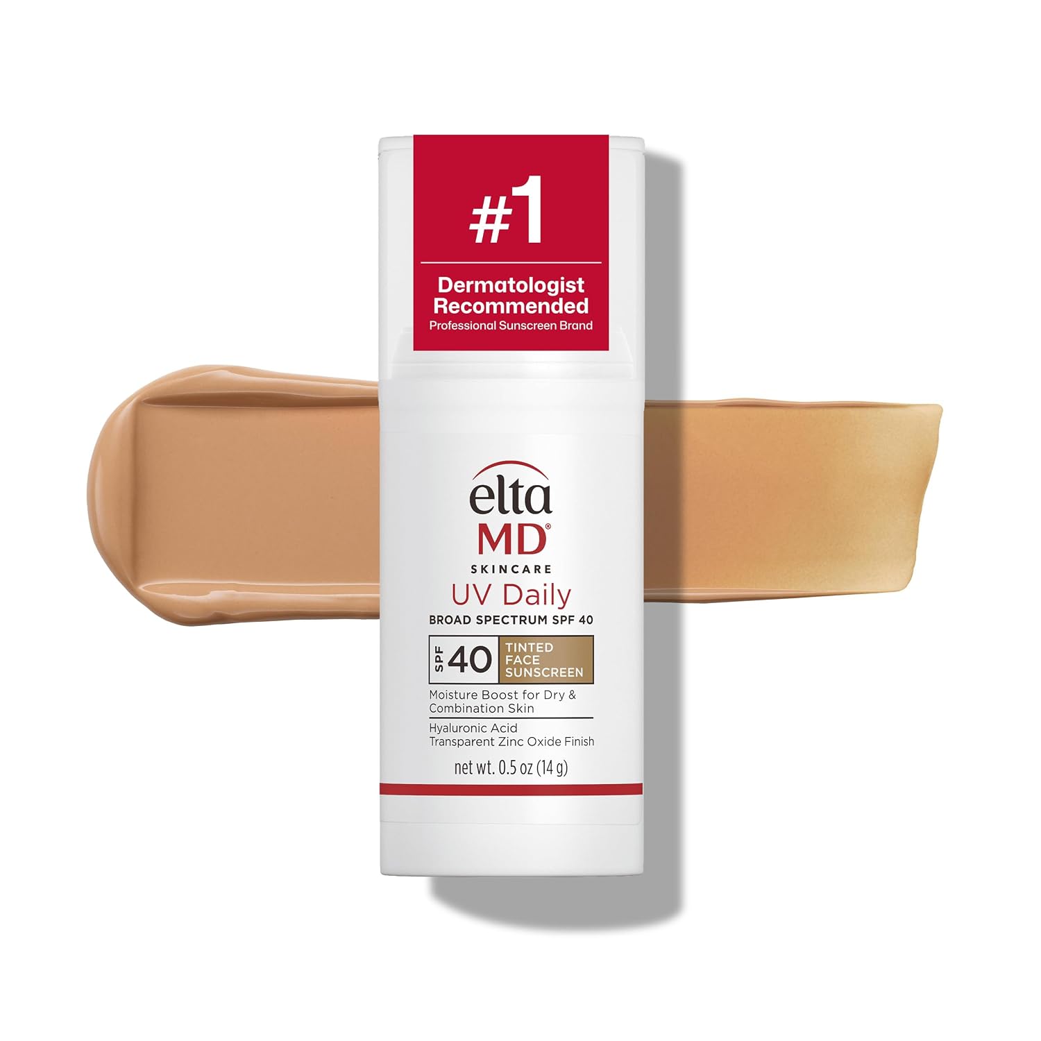 Detalle de EltaMD UV Daily Tinted SPF 40 Face Sunscreen Moisturizer (Broad Spectrum, Zinc Oxide)
