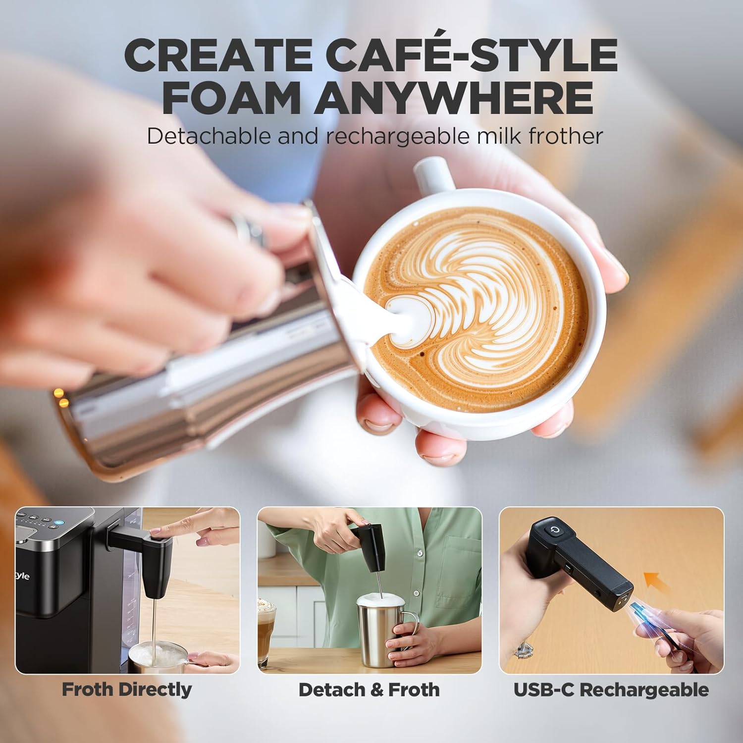 Thumbnail 4 de Tastyle Single Serve Coffee Maker 40oz
