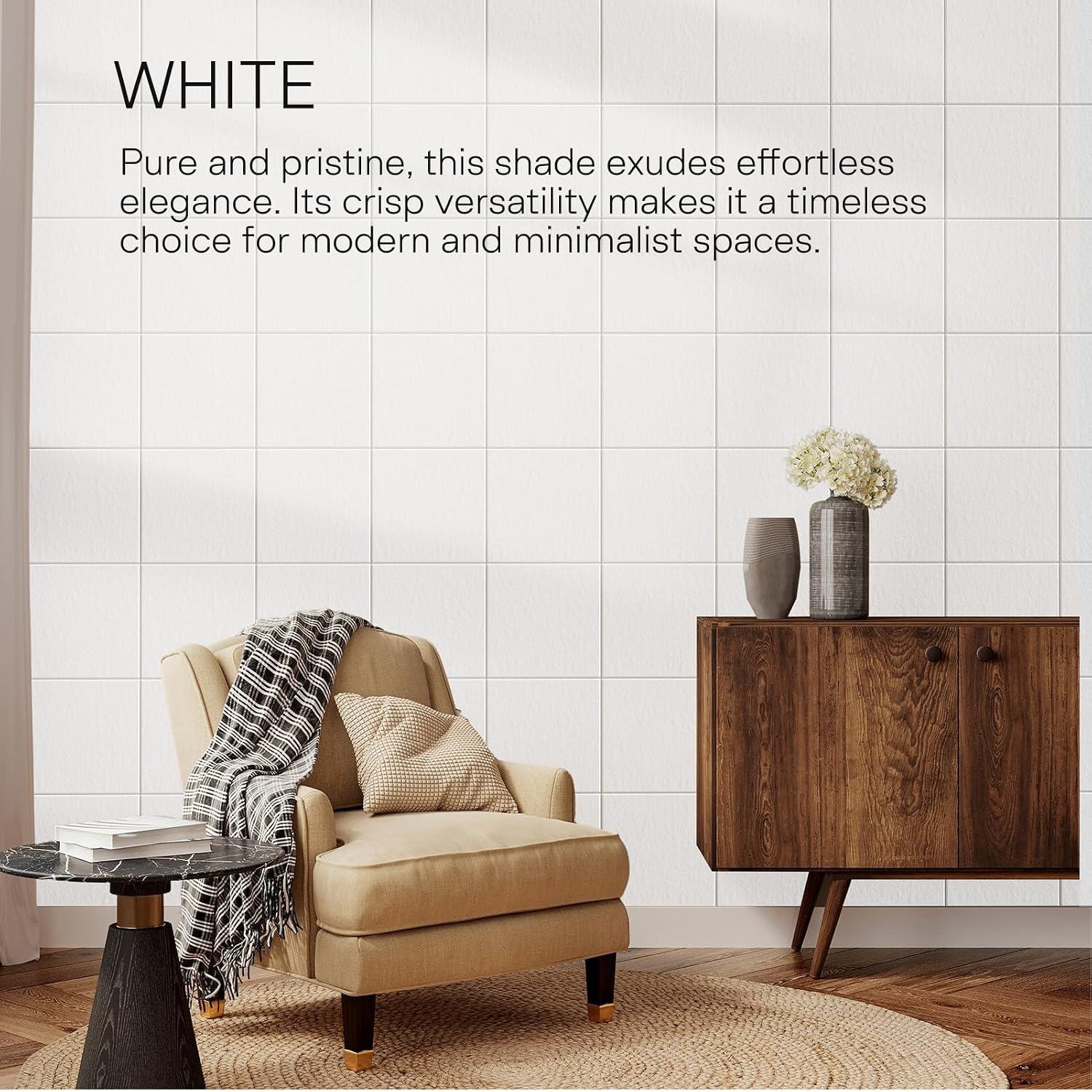Thumbnail 5 de MaxGear White Felt Bulletin Board, 36" x 24", 6 Customizable Wall Panels