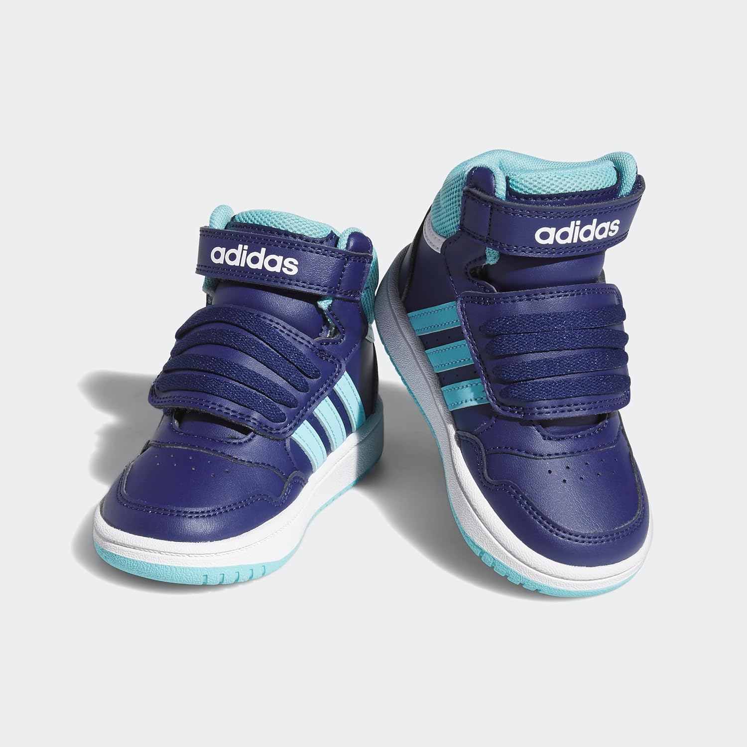 Thumbnail 4 de adidas Unisex Kids Hoops Mid Schuh Kinder Sneaker