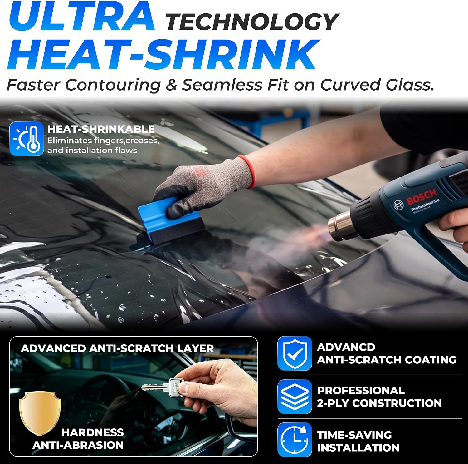 Detalle de TOYOCO Car Window Tint Film, 20% VLT