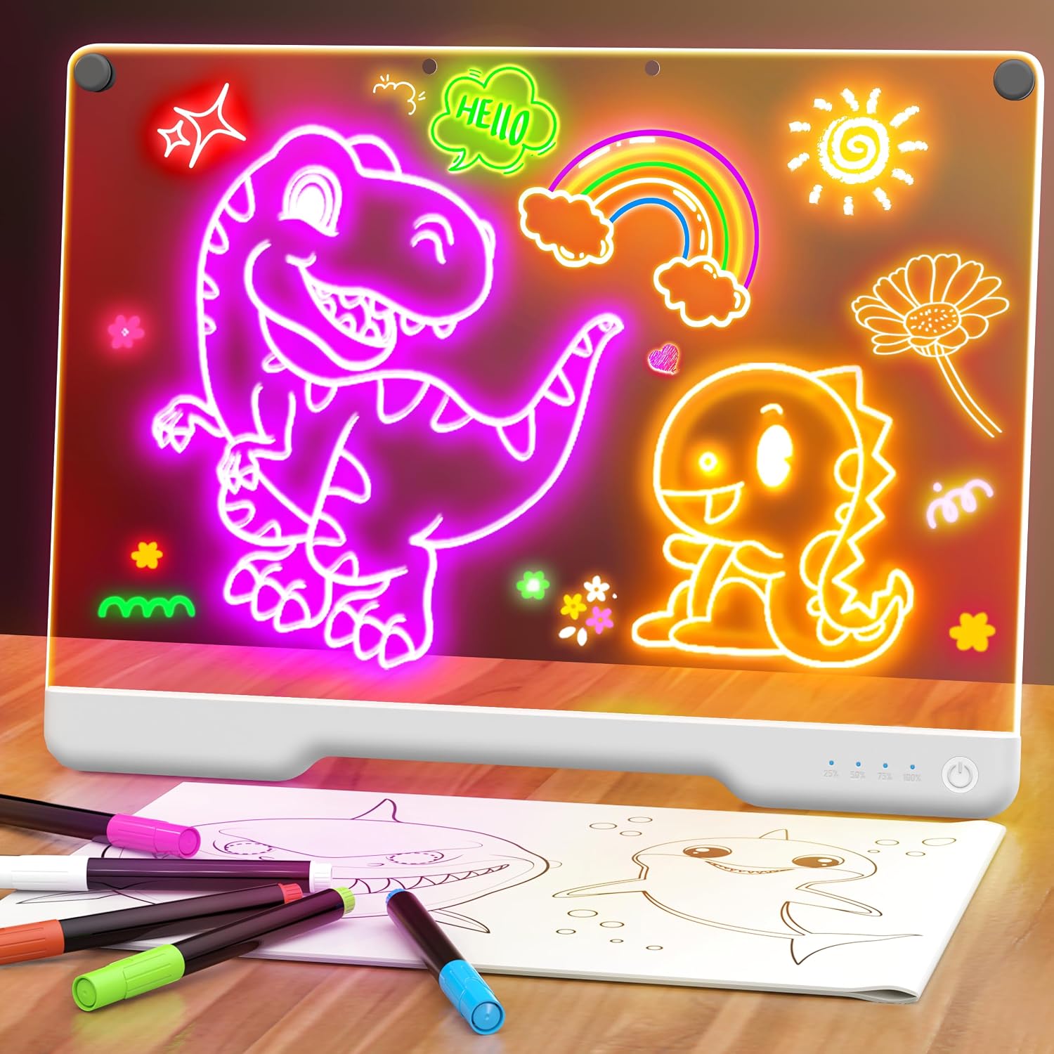 Detalle de 16-Inch LED Note Board 7-Mode Light