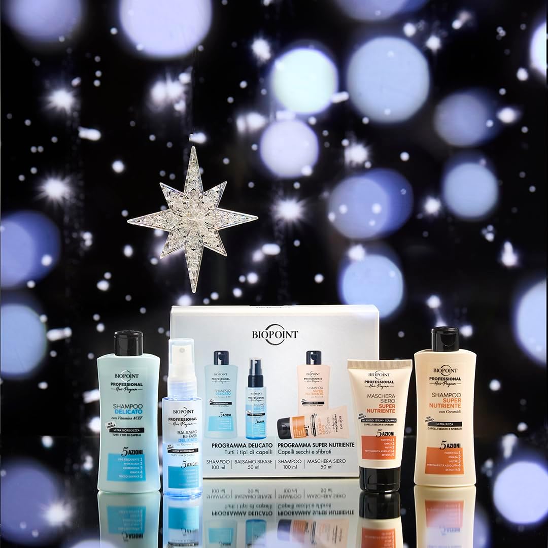 Thumbnail 4 de Cofanetto Biopoint Minisize: shampoo super nutriente + maschera + shampoo delicato e balsamo bifase