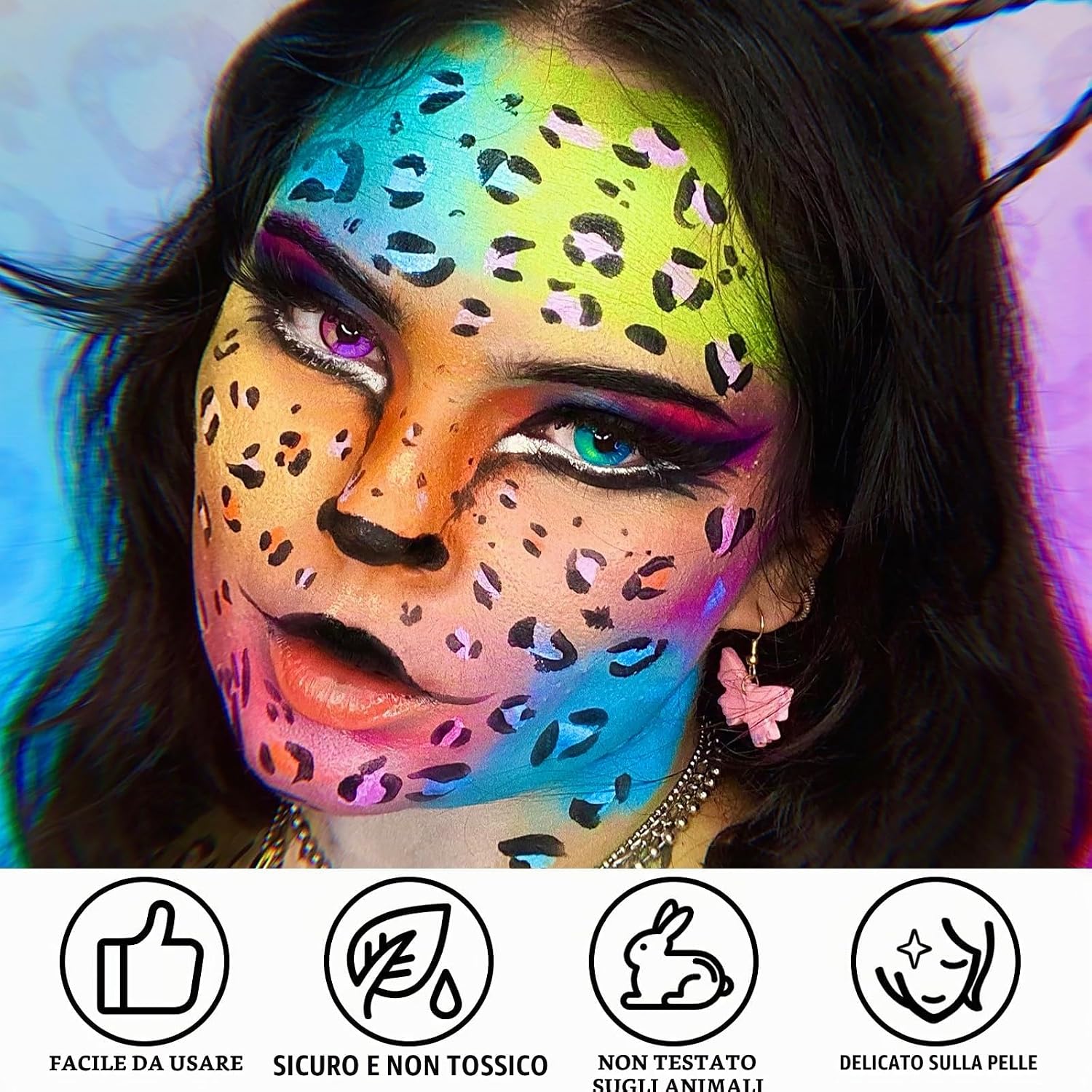 Thumbnail 4 de UCANBE Pittura per Viso 20 Colori Body Painting
