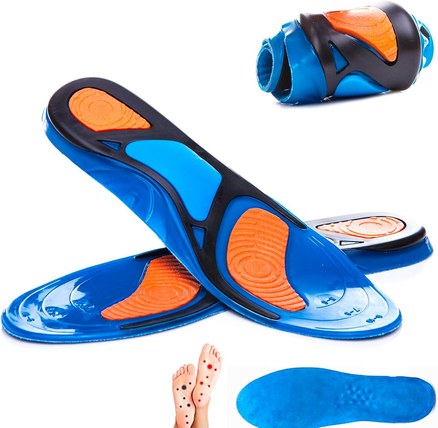 goofort Goofort Massage Insoles Gel 3D-Xpain™-Plus for sore feet (UK5–13)