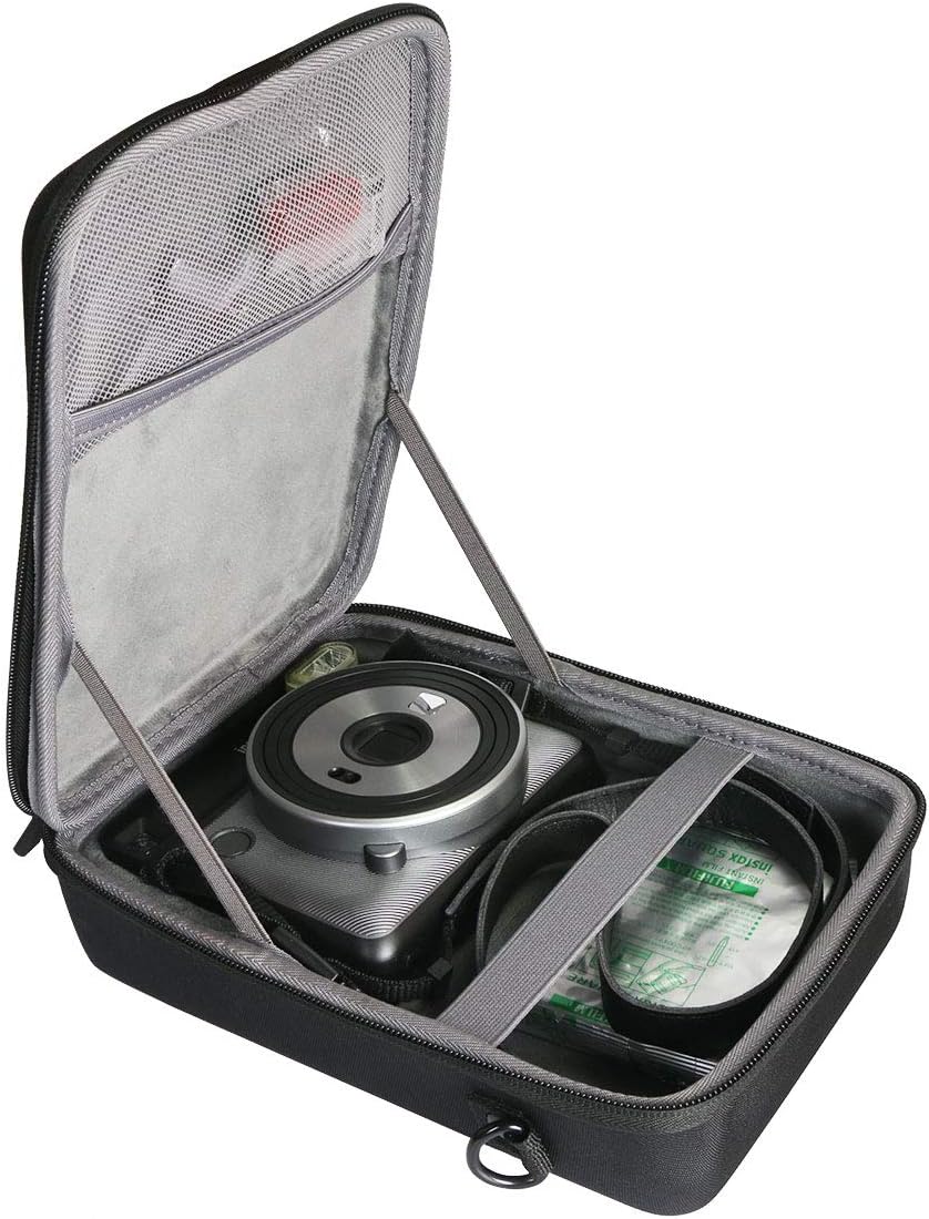 Detalle de co2CREA Hartschalen-Reisetasche für Fujifilm Instax SQ6 EX D – schlanker Schutz für Kamera, Drucker und Zubehör