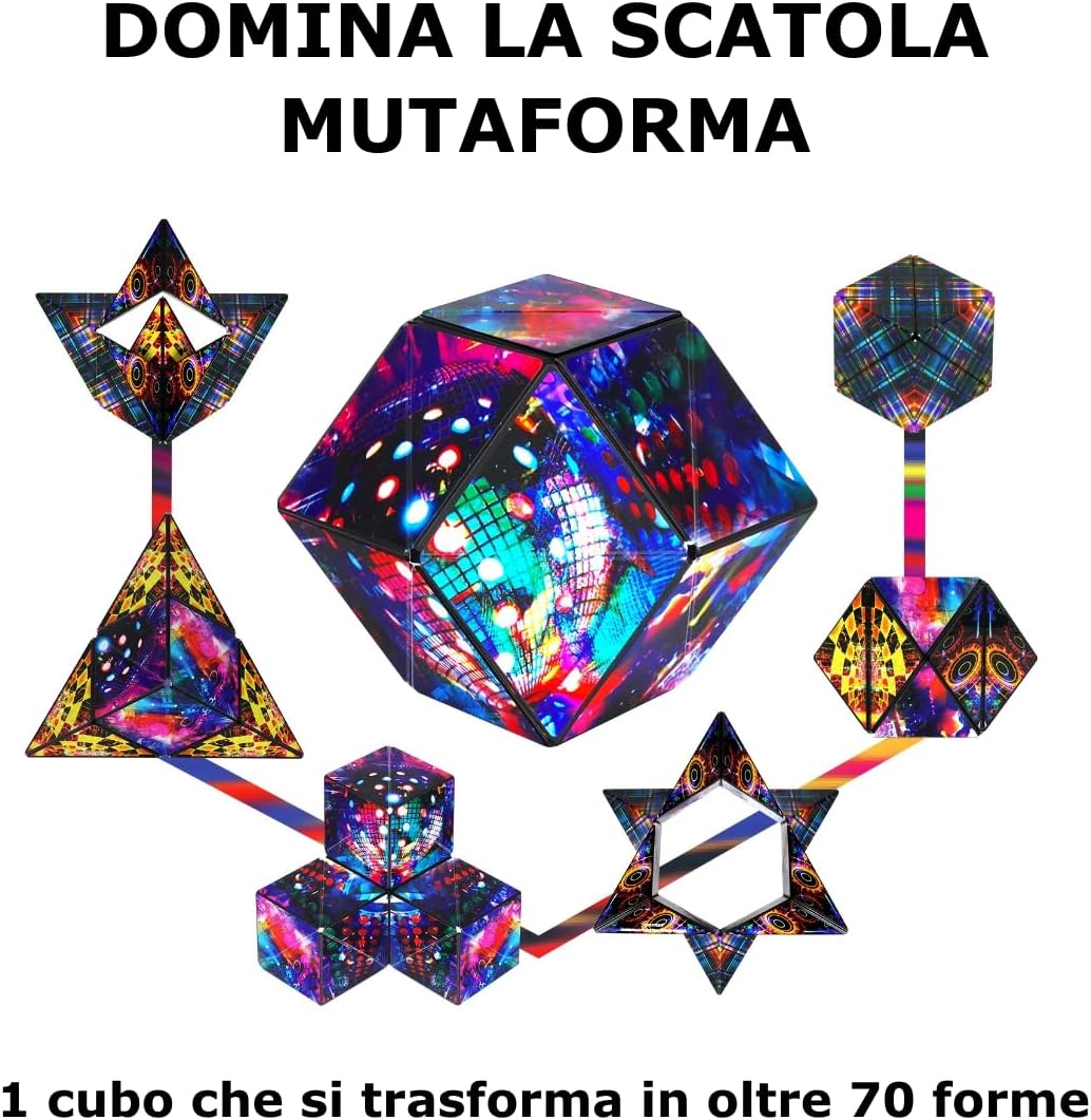 Detalle 2 de Shashibo Cubo Cambiaforma 36 magneti