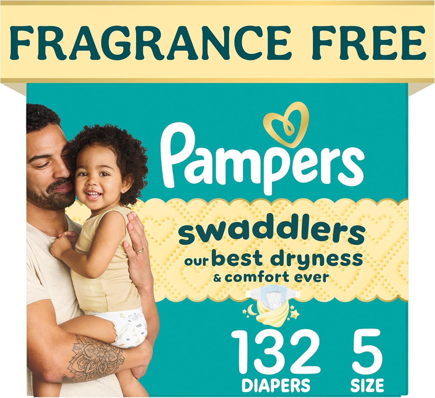 Detalle de Pampers 37000799825 Swaddlers Size 5 Diapers with KeepDry Liner