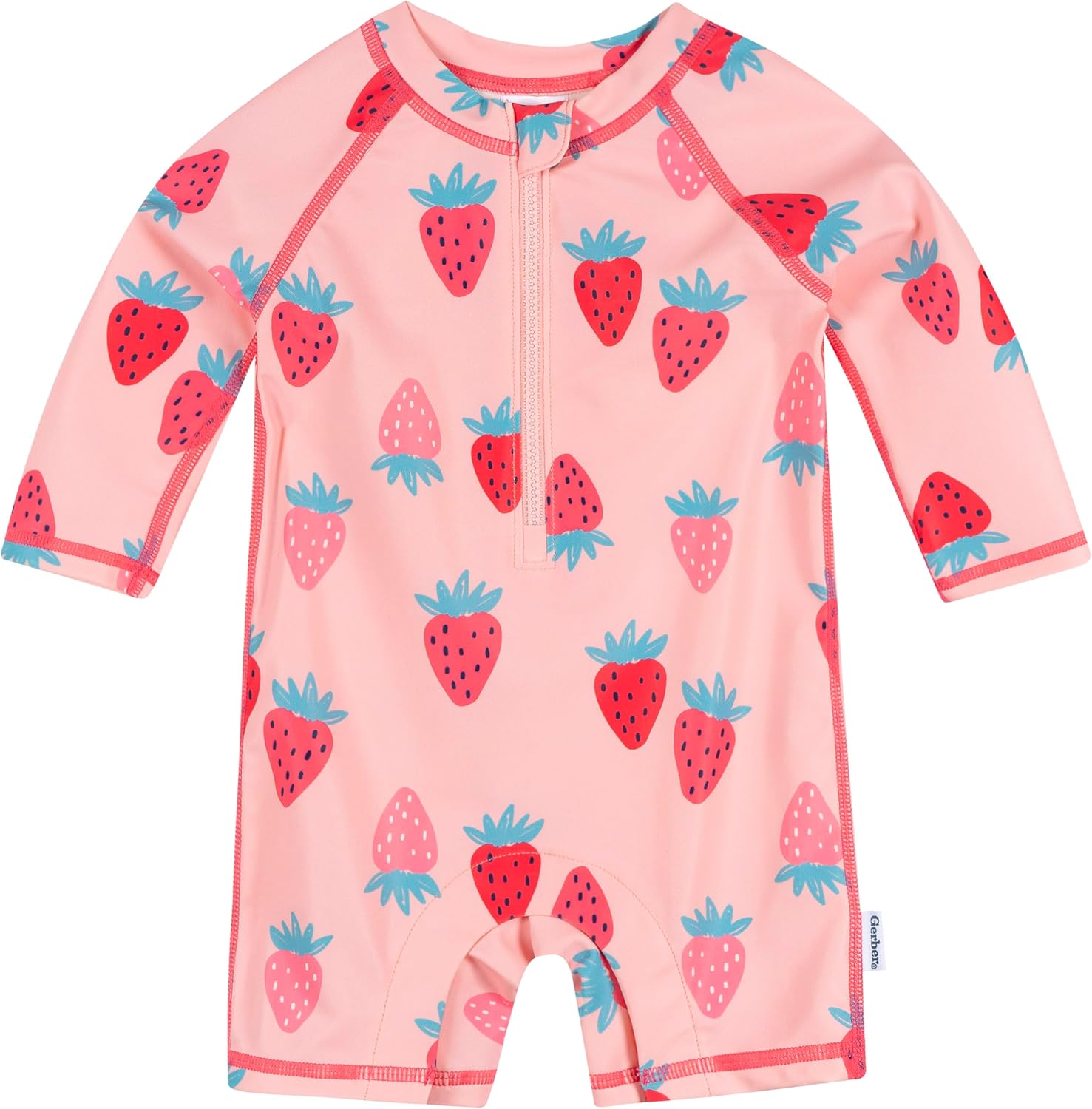 Thumbnail 6 de Gerber Baby Long-Sleeve Rashguard Swimsuit