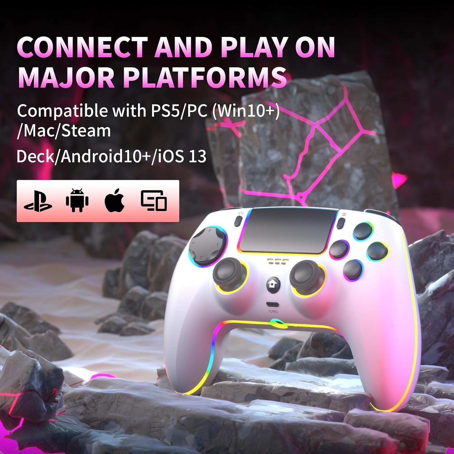 Detalle de SZDILONG RGB Wireless Controller 7 Colors