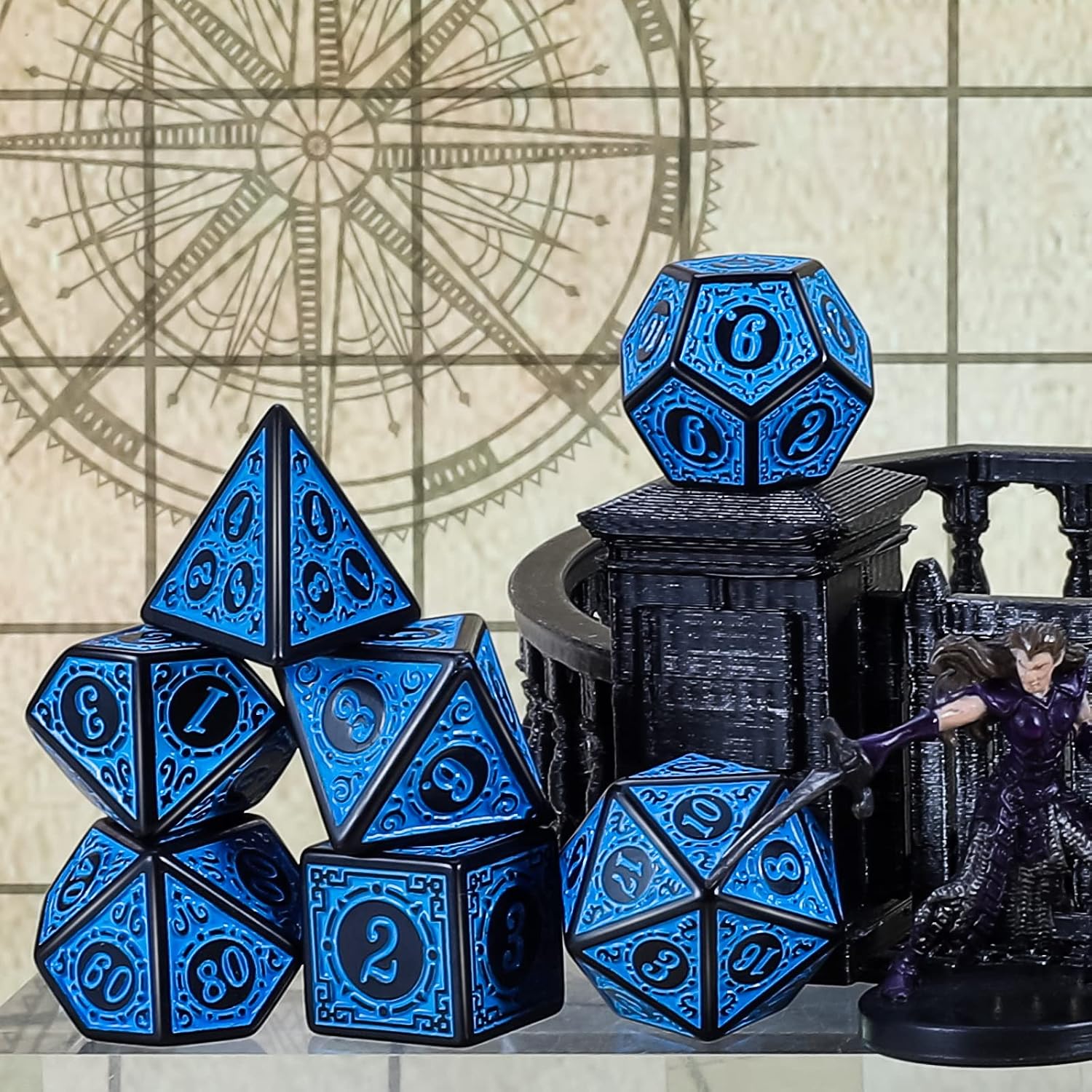 Thumbnail 4 de QMAY DND Würfel 35 Stück 🎲