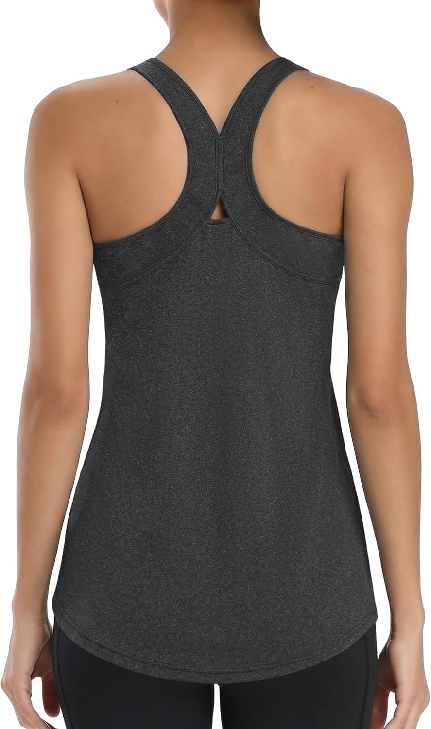 Thumbnail 6 de Canotta sportiva donna Gyabnw girocollo incrociata con dettagli traforati