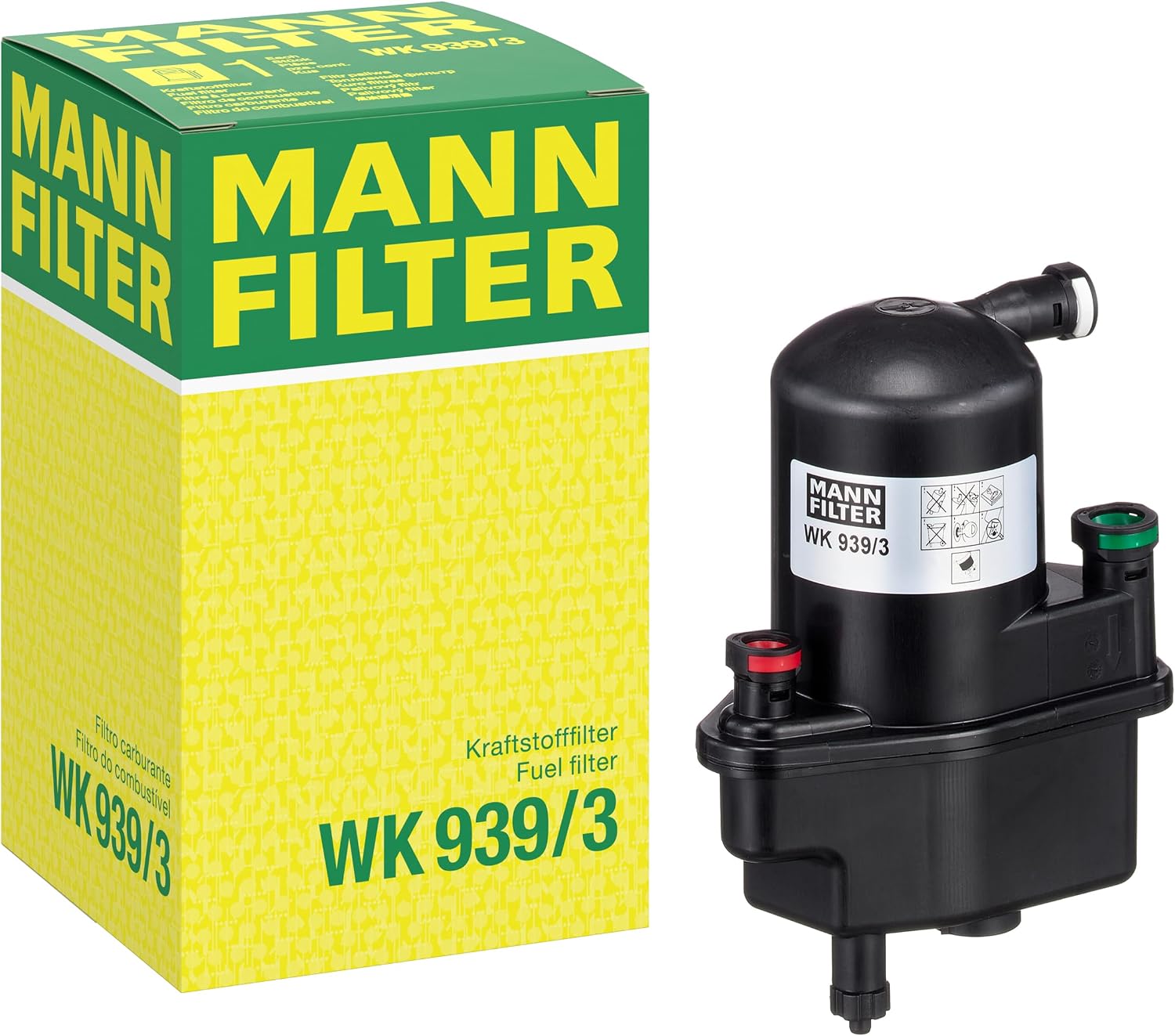 Detalle de MANN-FILTER filtre à carburant 182 WK 939/3 ⚙