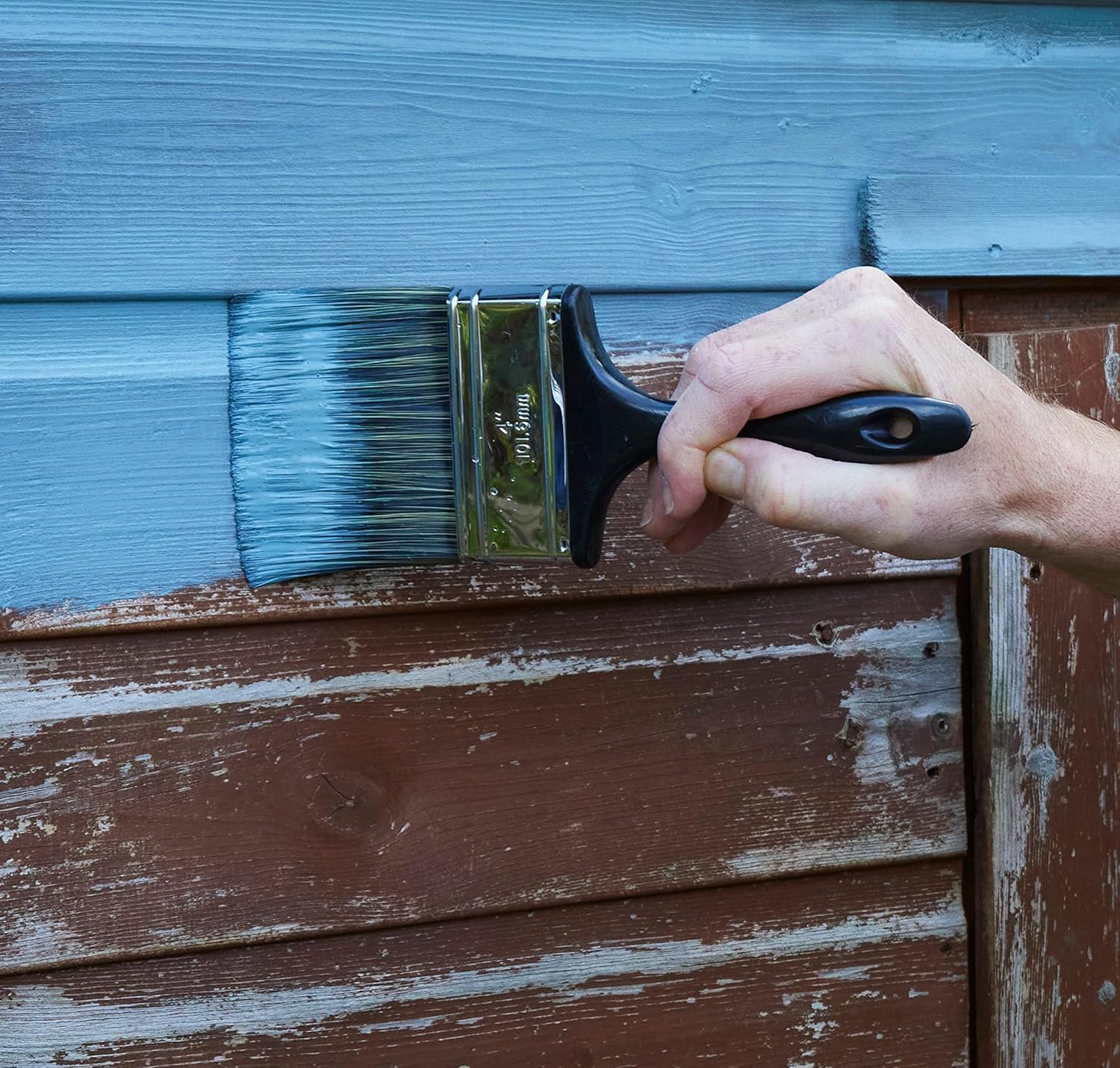 Thumbnail 6 de ProDec 4 inch Shed and Fence Brush (100mm) for Woodstains, Timber Treatments & Varnishes