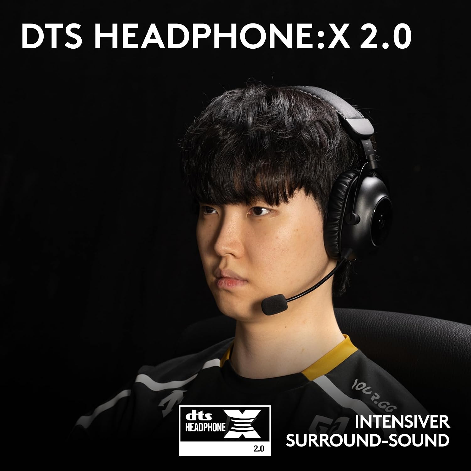 Detalle de Logitech G PRO X 2 LIGHTSPEED Wireless Gaming Headset – kabellos mit 50-Stunden-Akkulaufzeit