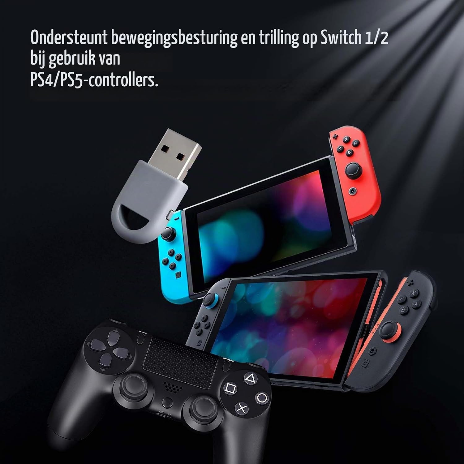 Detalle de AKNES GuliKit Hyperlink 2-adapter voor controllers met lage latentie