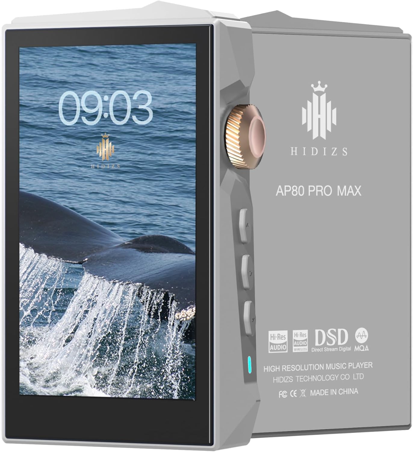 Detalle de HIDIZS AP80 Pro MAX: A considered take on a high‑res portable player