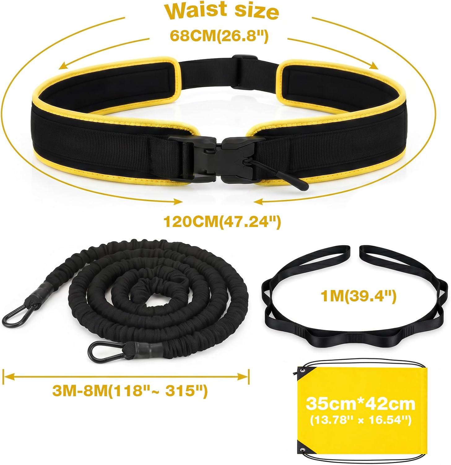 Thumbnail 2 de Premium Schwimmgürtel Erwachsene für Pool 3,5–8 m – Elastischer Gürtel für Training und Pool-Feeling